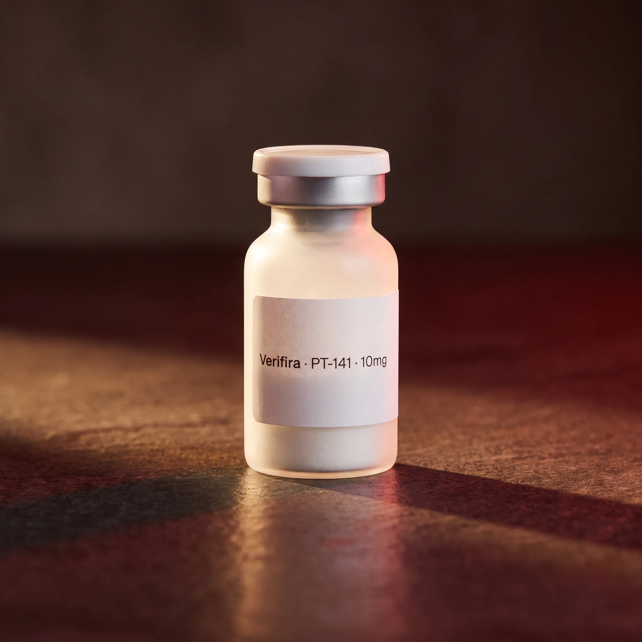 PT-141 Bremelanotide research vial Verifira