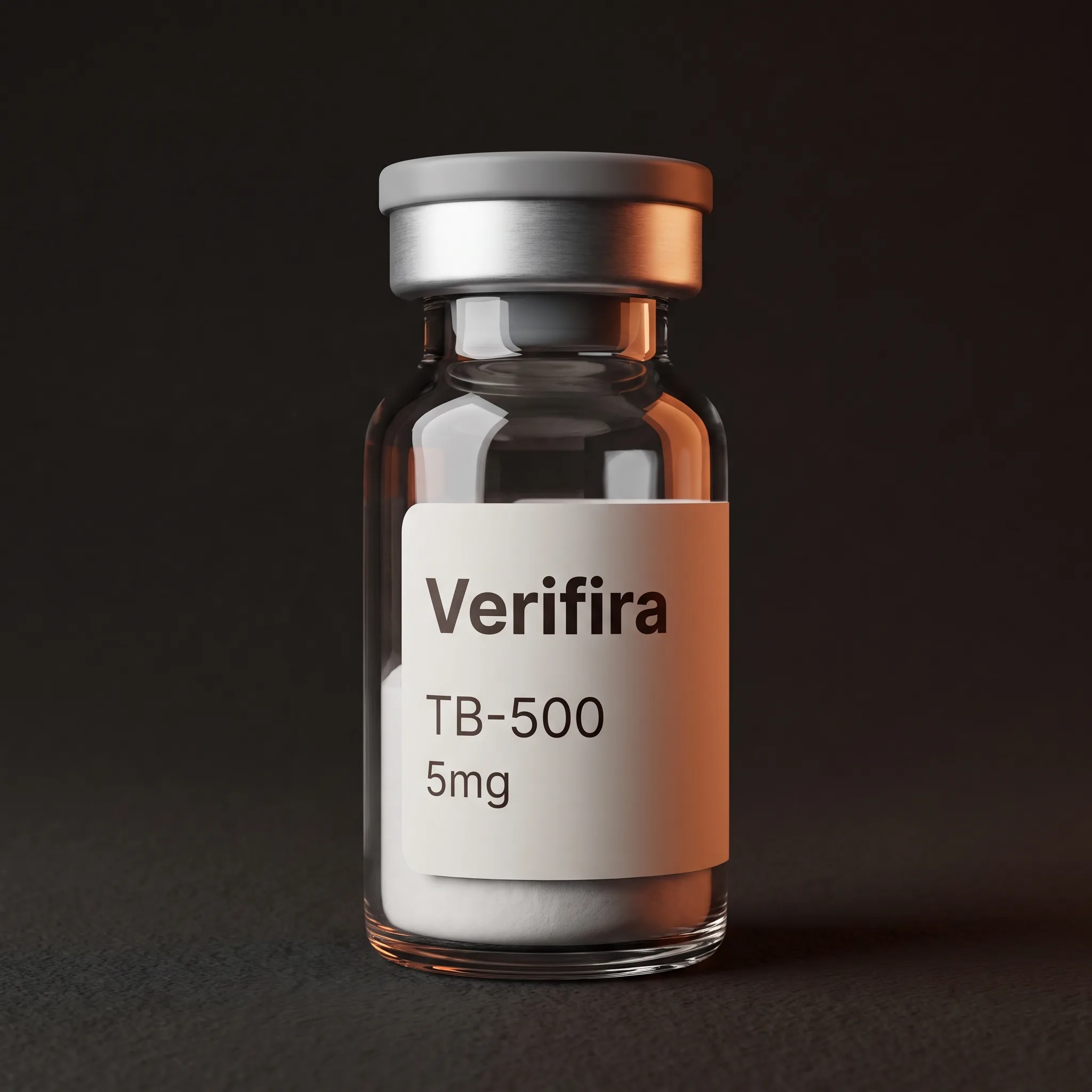 TB-500 research peptide vial