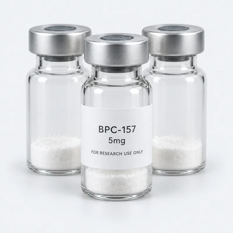 A pack of 10 vials of BPC-157 5mg